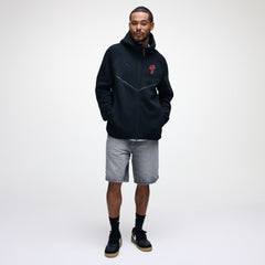 Philadelphia Phillies Nike Tech Fleece Raglan Full-Zip Windrunner Hoodie - Black Hoodies