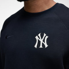 New York Yankees Nike Tech Fleece Raglan Sweatshirt - Black Sweatshirts