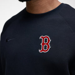Boston Red Sox Nike Tech Fleece Raglan Sweatshirt - Black Sweatshirts