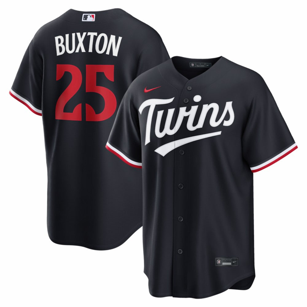 MLB Byron Buxton Minnesota Twins Nike Alternate Replica Jersey - Navy