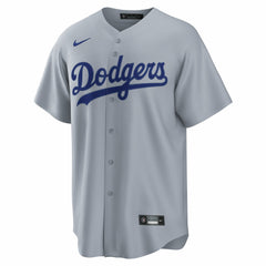 MLB Yoshinobu Yamamoto Los Angeles Dodgers Nike Road Replica Jersey - Gray
