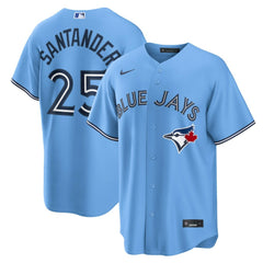 MLB Anthony Santander Toronto Blue Jays Nike Alternate Replica Jersey - Light Blue