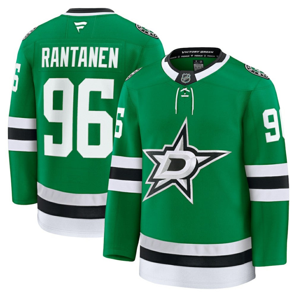 NHL Mikko Rantanen Dallas Stars Fanatics Home Premium Jersey - Kelly Green