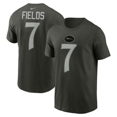Justin Fields New York Jets 2025 Rivalries Collection Player Name & Number T-Shirt Gotham Green