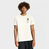 Detroit Tigers Nike Primetime 2-Hit T-Shirt - Cream T-shirts