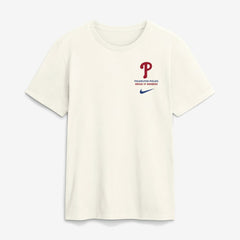 Philadelphia Phillies Nike Primetime 2-Hit T-Shirt - Cream T-shirts