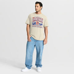 Denver Broncos Team Archives T-Shirt Cream