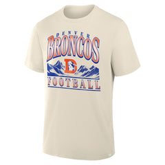 Denver Broncos Team Archives T-Shirt Cream