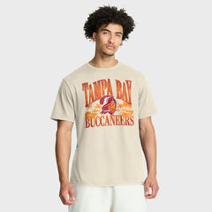 Tampa Bay Buccaneers Team Archives T-Shirt Cream
