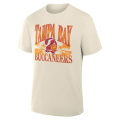 Tampa Bay Buccaneers Team Archives T-Shirt Cream