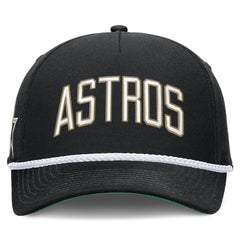 Houston Astros Nike Cooperstown Collection Rise Adjustable Hat - Black Hats