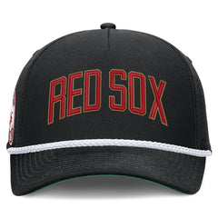 Boston Red Sox Nike Cooperstown Collection Rise Adjustable Hat - Black Hats