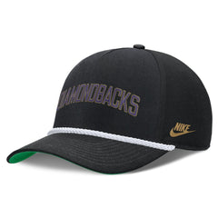 Arizona Diamondbacks Nike Cooperstown Collection Rise Adjustable Hat - Black Hats