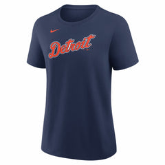 Javier Báez Detroit Tigers Nike Women's Alternate Name & Number T-Shirt - Navy T-shirts