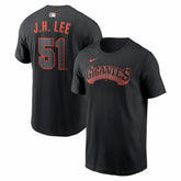 Jung Hoo Lee San Francisco Giants Nike Alternate Name & Number T-Shirt - Black T-shirts