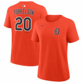 Spencer Torkelson Detroit Tigers Nike Women's Name & Number T-Shirt - Orange T-shirts