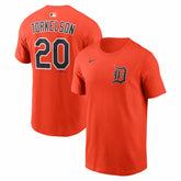 Spencer Torkelson Detroit Tigers Nike Name & Number T-Shirt - Orange T-shirts