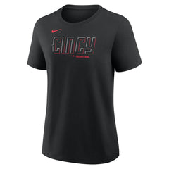 Elly De La Cruz Cincinnati Reds Nike Women's Name & Number T-Shirt - Black T-shirts