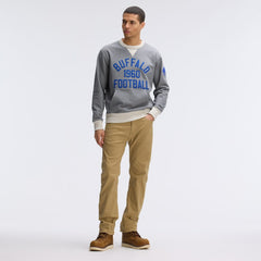 Buffalo Bills IconicFleece Pocket Sweatshirt Athletic Heather Gray