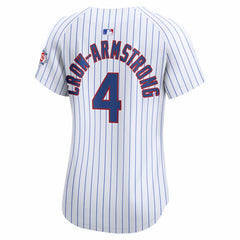 MLB Pete Crow-Armstrong Chicago Cubs Nike Women's 150th Anniversary Limited Jersey - White