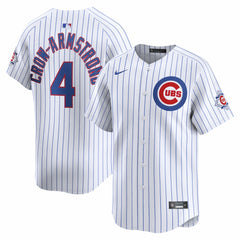 MLB Pete Crow-Armstrong Chicago Cubs Nike 150th Anniversary Limited Jersey - White