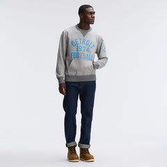 Detroit Lions IconicFleece Pocket Sweatshirt Heather Gray
