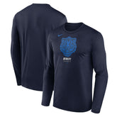 Detroit Tigers Nike City Connect Legend Dri-FIT Long Sleeve T-Shirt - Navy T-shirts