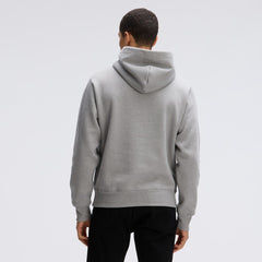 Las Vegas Raiders IconicFleece Flocked Hoodie Heather Gray