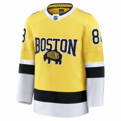 NHL David Pastrnak Boston Bruins Fanatics 2026 NHL Stadium Series Premium Jersey - Gold