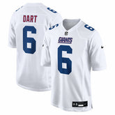 NFL Jaxson Dart New York Giants Fashion Game Jersey - Tundra White