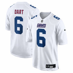 NFL Jaxson Dart New York Giants Fashion Game Jersey - Tundra White