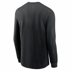 Pittsburgh Steelers 2025 AFC North Division Champions Locker Room Trophy Collection Long Sleeve T-Shirt Black