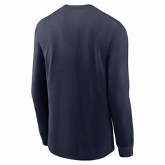 Denver Broncos 2025 AFC West Division Champions Locker Room Trophy Collection Long Sleeve T-Shirt Navy