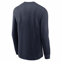 Chicago Bears 2025 NFC North Division Champions Locker Room Trophy Collection Long Sleeve T-Shirt Navy