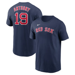 Roman Anthony Boston Red Sox Nike Fuse Name & Number T-Shirt – Navy T-shirts
