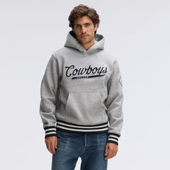 Dallas Cowboys IconicFleece Tipped Hoodie Heather Gray