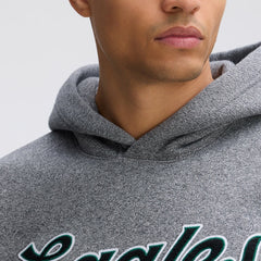 Philadelphia Eagles IconicFleece Tipped Hoodie Athletic Heather Gray
