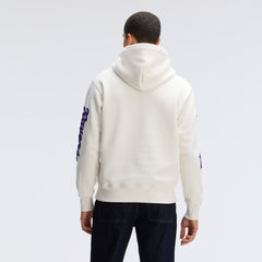 Baltimore Ravens IconicFleece Letterman Hoodie Oatmeal
