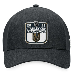 NHL Vegas Golden Knights Fanatics 2023 Stanley Cup Champions Locker Room Adjustable Hat - Charcoal