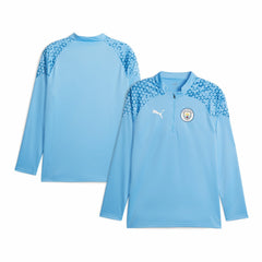 Manchester City 2023/24 Quarter-Zip Training Top Sky Blue