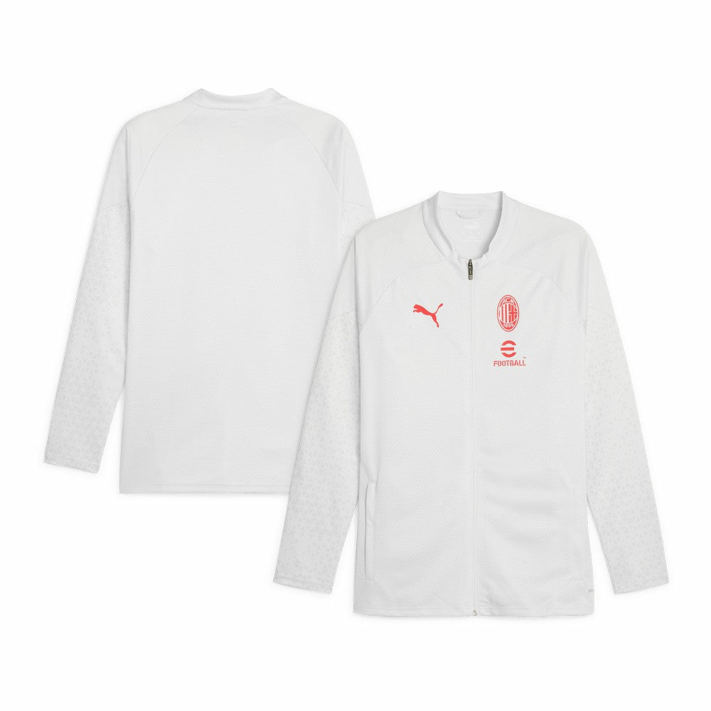 AC Milan 2023/24 Full-Zip Training Top Gray