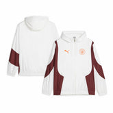 Manchester City 2023/24 Pre-Match Anthem Full-Zip Hoodie Jacket White