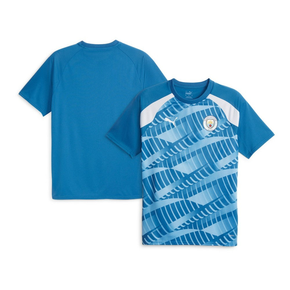 Manchester City 2023/24 Pre-Match Jersey Blue sale