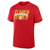 NHL Calgary Flames Fanatics Team Vision Legacy T-Shirt - Red