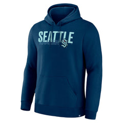 NHL Seattle Kraken Fanatics Net Minder Legacy Hoodie - Deep Sea Blue