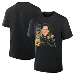NHL Sidney Crosby Pittsburgh Penguins Fanatics Caricature Player T-Shirt - Black