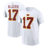 Terry McLaurin Washington Commanders Super Bowl Era Name & Number T-Shirt White
