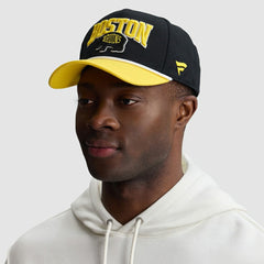 NHL Boston Bruins Fanatics 2026 NHL Stadium Series Authentic Pro A-Frame Adjustable Hat - Black