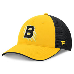 NHL Boston Bruins Fanatics 2026 NHL Stadium Series Authentic Pro Adjustable Trucker Hat - Gold/Black