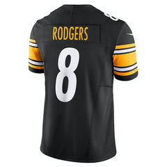 NFL Aaron Rodgers Pittsburgh Steelers Team Vapor F.U.S.E. Limited Jersey - Black